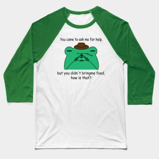 The father of the mini Frog Baseball T-Shirt